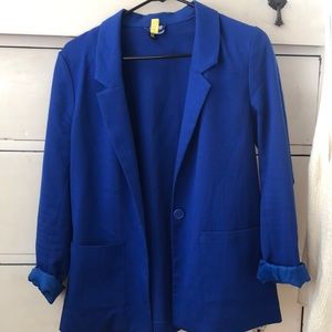 Royal blue blazer